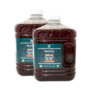 Organic Raw Blue Agave Nectar<br> 2-Pack<br> (176 oz each bottle)